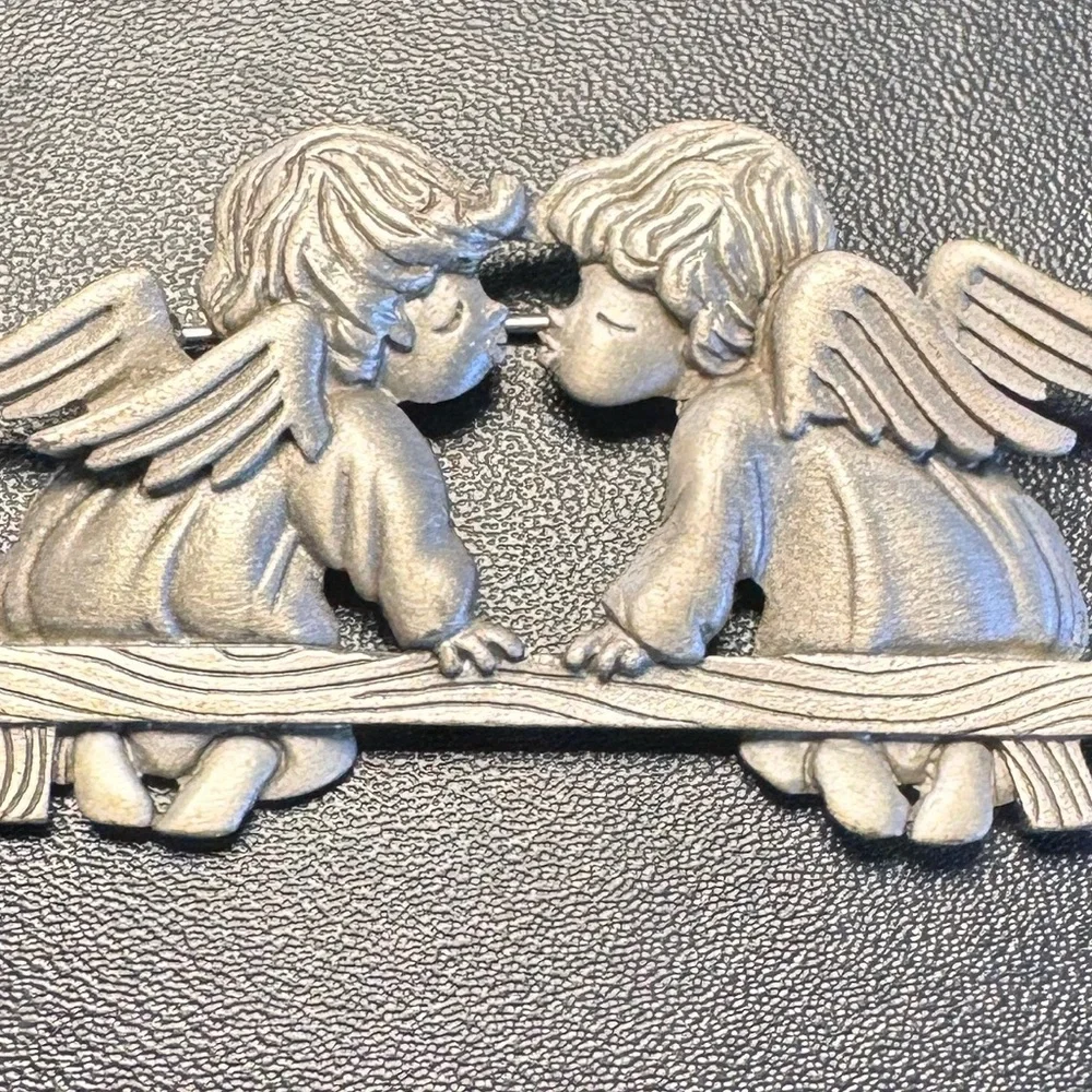 Vintage Jonetre Jewelry Cupid Brooch
